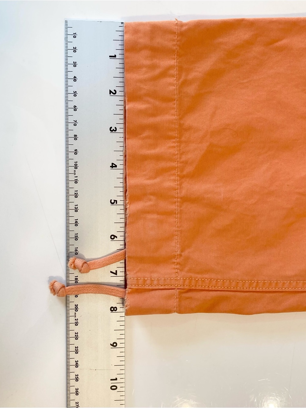 POLO RALPH LAUREN Cargo Pants 36x32 Orange VTG Y2K Pockets Adjust-Tie-Hem - Picture 15 of 16